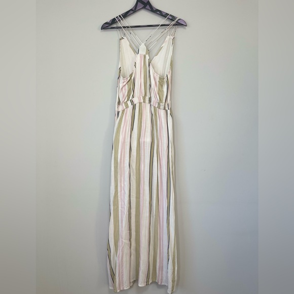 Patron of Peace Striped Maxi Dress Medium - Picture 2 of 8
